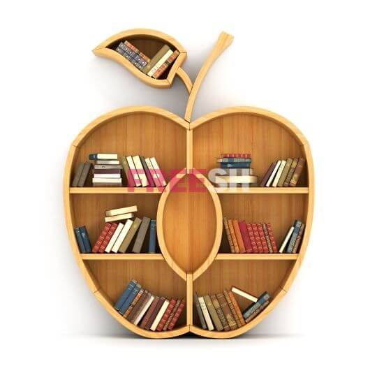 طراحی قفسه کتاب کتابخانه04